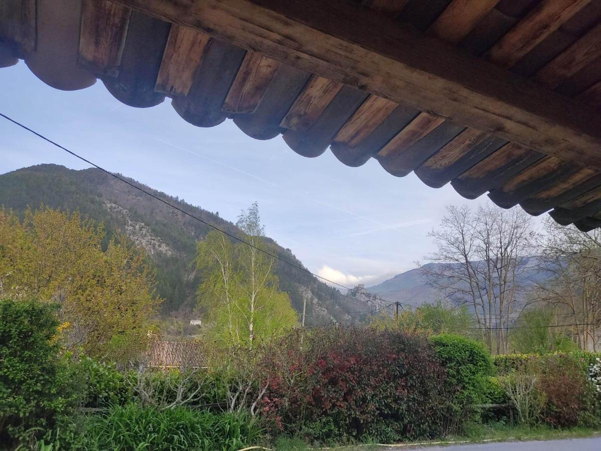 Studio massacan Entrevaux Exterior foto
